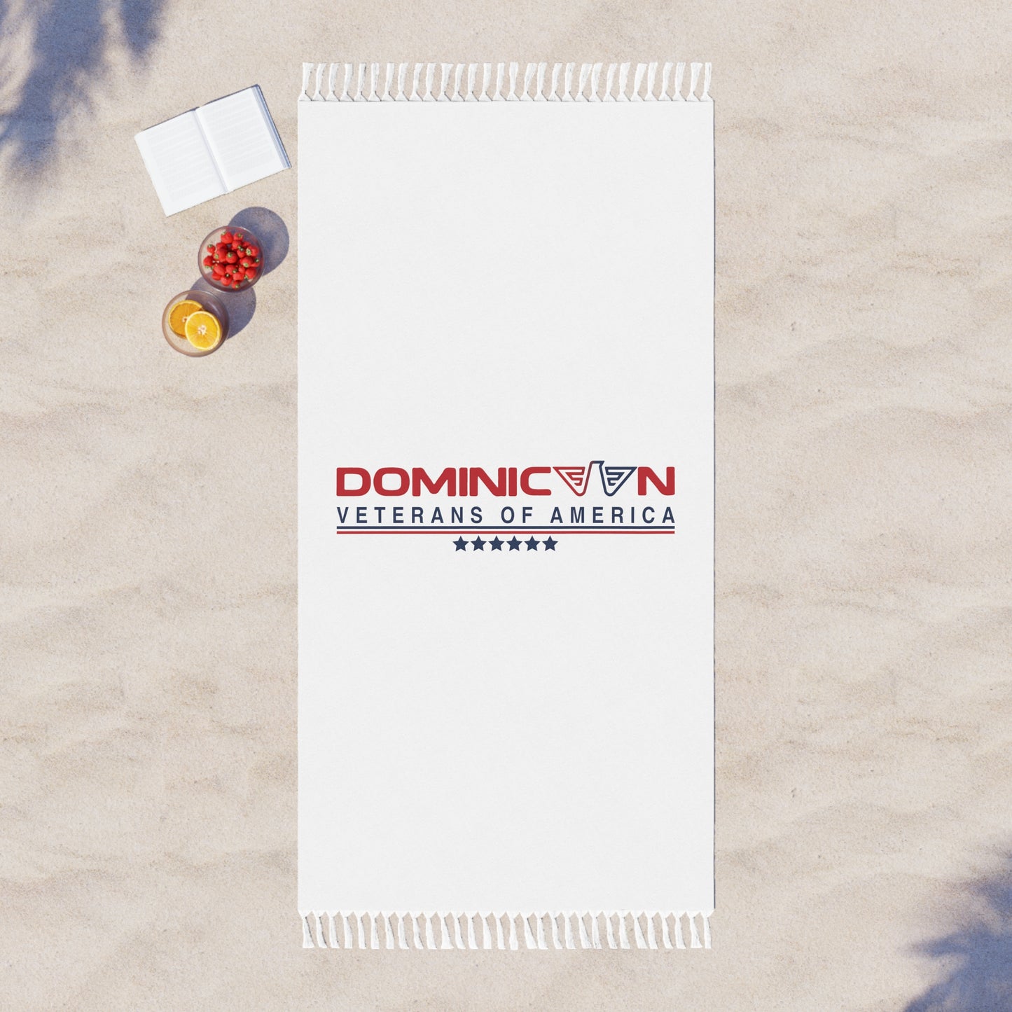 Dominican Veterans Boho Beach Cloth